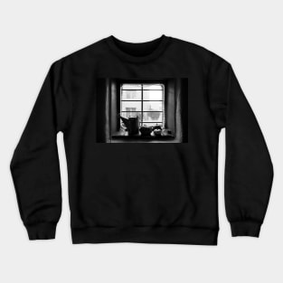 Adobe Window Autumn Still Life Crewneck Sweatshirt